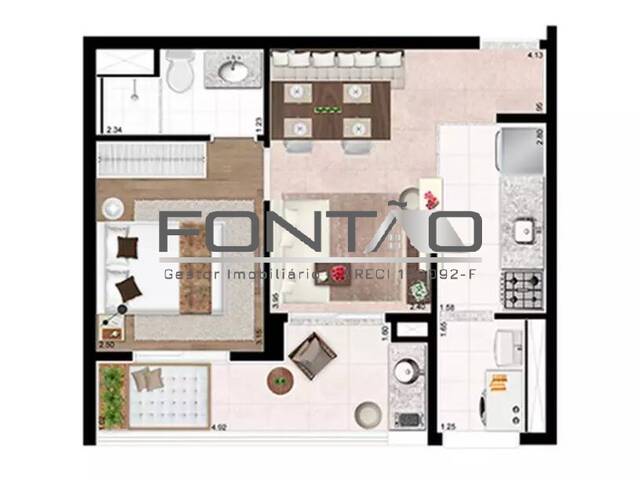 #2510002 - Apartamento para Venda em São Paulo - SP